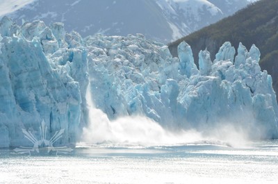 Hubbard Glacier calving