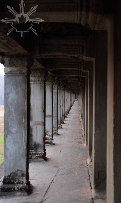 Angkor Wat hallway