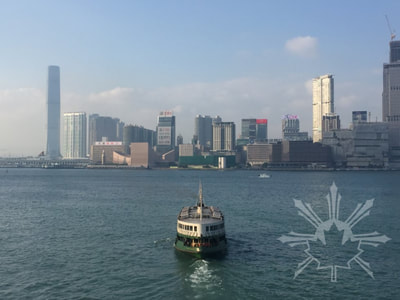 Star Ferry crossing Kowloon Bay
