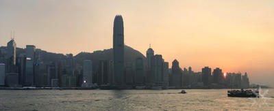 HK Skyline at dusk